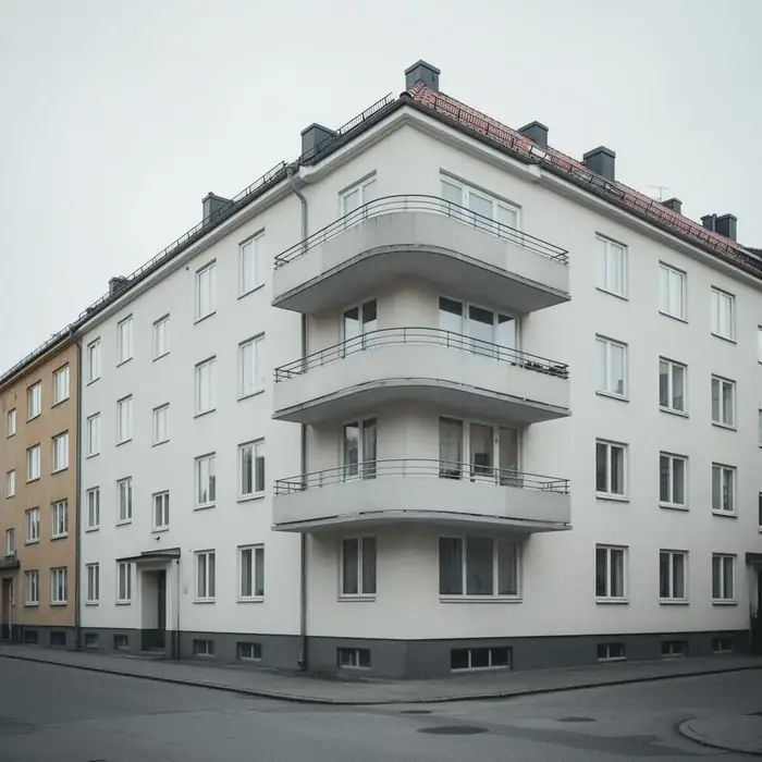 Mindre funkis-BRF i Malmö, etappvis stamrenovering