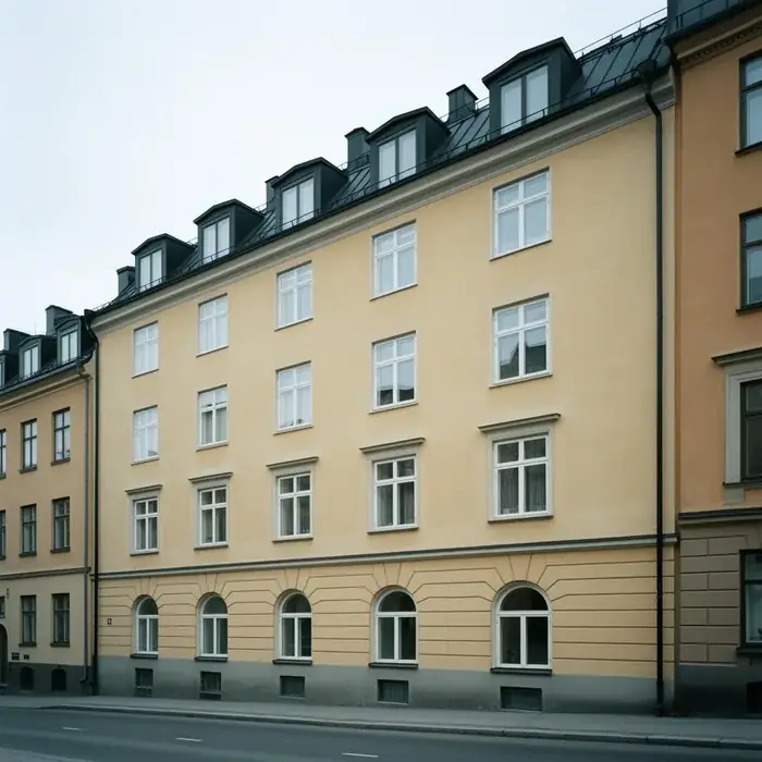 Sekelskifte-BRF i Stockholm, etappindelad stamrenovering